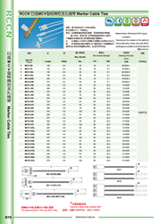 日成标牌尼龙扎线带 MCV