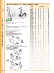 日成铜管端子 HUPD