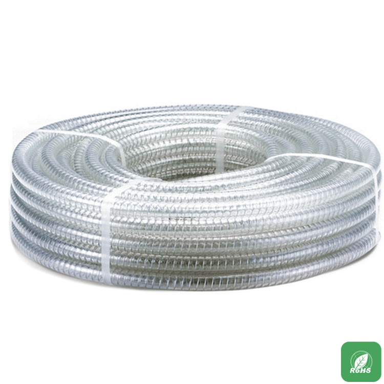 PVC耐高温钢丝增强软管