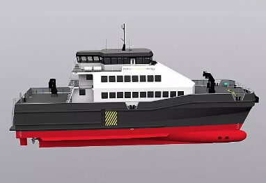 全新尺寸运维船 助力降低海上风电运维成本！