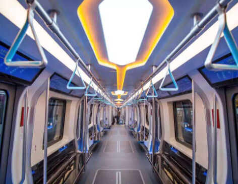 下一代地铁列车”即将全新驶来 车内采用LED照明未来感十足