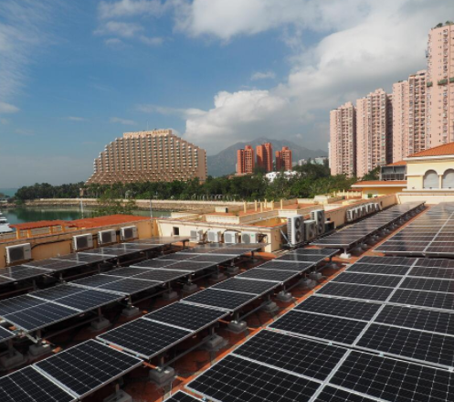 大厦天台装太阳能香港每年可多发8亿度电